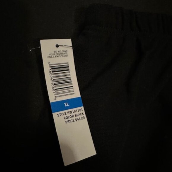 Black Kendall + Kylie's solid French terry pants  7224  NWT Boutique - Picture 7 of 10